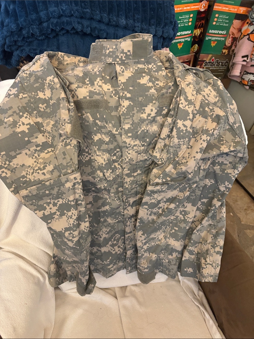 Men's Digital Camo Field Shirt - Military Style